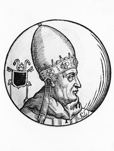 Portret van Benedictus IV (overleden 903)