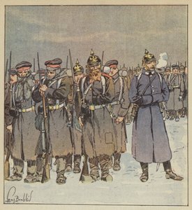 Ontberingen van sommige Pruisische troepen