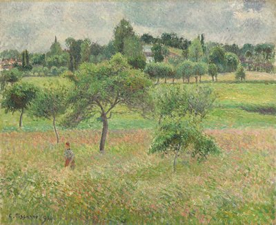 Appelbomen in Éragny door Camille Jacob Pissarro