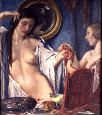 De Toilet door Charles Haslewood Shannon