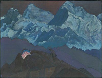 Vuur Bloesem, "Zijn Land" serie door Nicholas Roerich