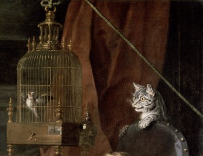 De Graham-kinderen, 1742 (detail) door William Hogarth